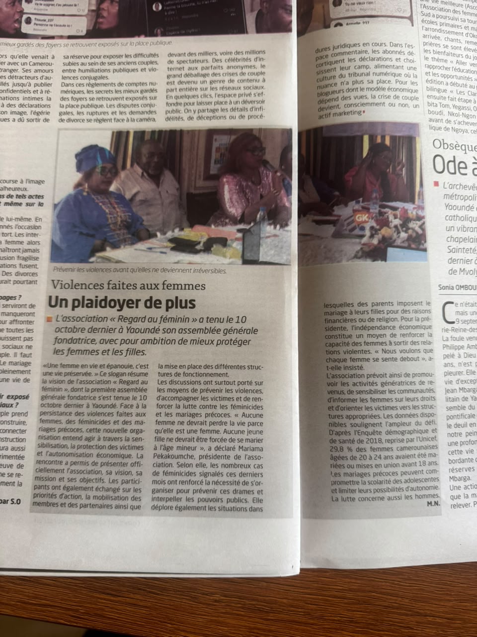 Rencontre de l'association R.A.F